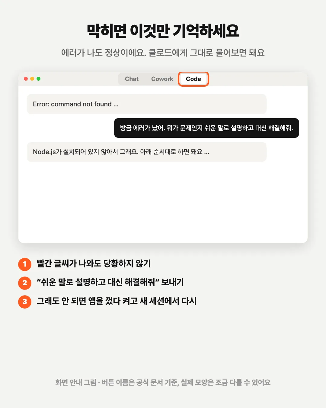 막히면 이것만 기억하세요